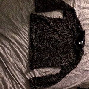 Soft cheetah top🙈 size M very soft✨
